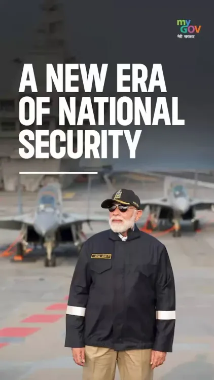 CM MP Office Hails 12 Years of Modi's Defence Gains