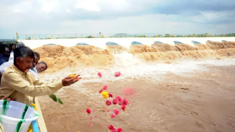 CM Naidu: 500 TMC Pattiseema Waters Bring Prosperity to Krishna Delta