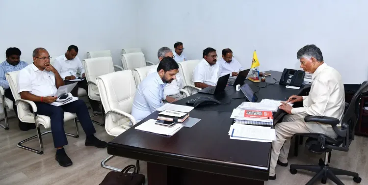 CM Naidu Activates Full Cyclone Response as Arnab Nears AP Coast