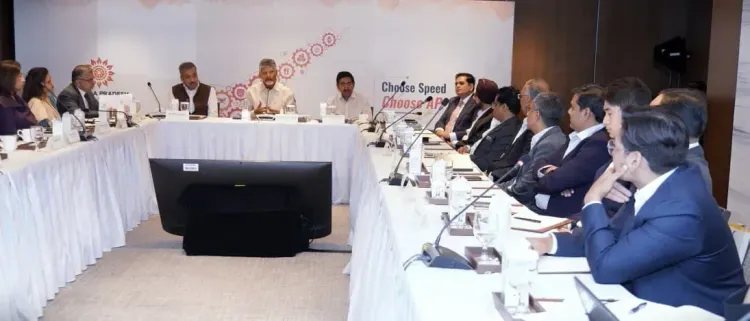 CM Naidu Courts Singapore VCs for Andhra Pradesh Startups