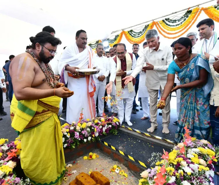 CM Naidu Launches 3 Lakh Homes Drive from Guntur's Burripalem