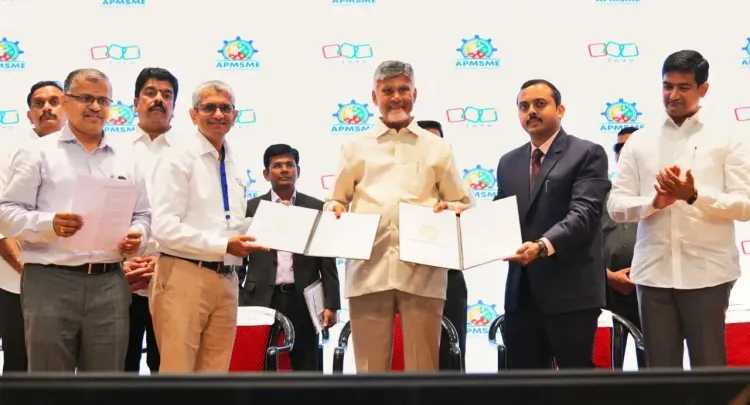 CM Naidu Partners with Zoho to Boost AP MSME Digitalisation