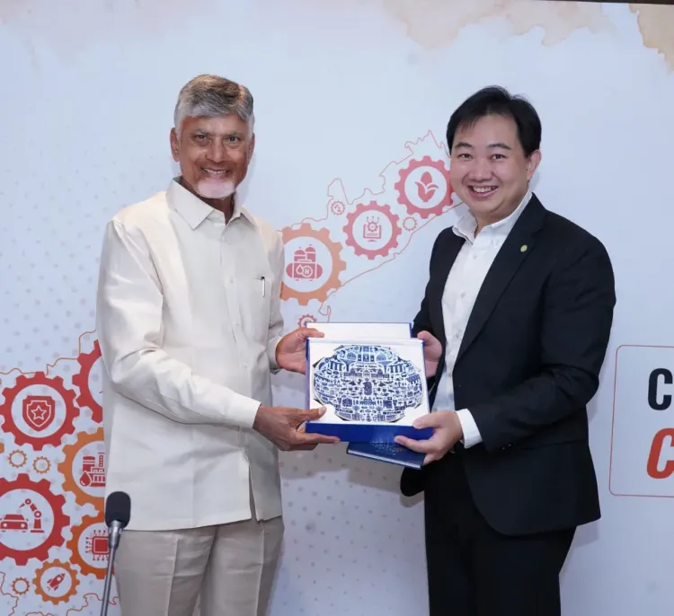 CM Naidu Pitches AP as Semiconductor Hub at Singapore Roundtable