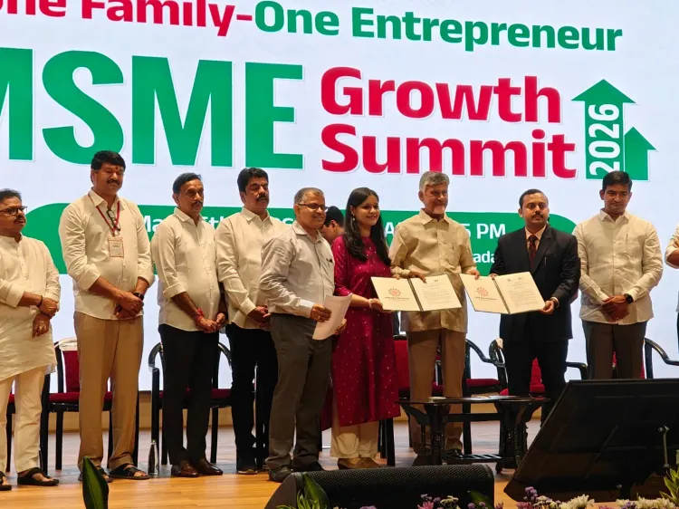CM Naidu Signs MoU With Vodafone Idea for AP MSME Digital Push