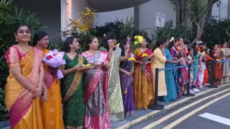 CM Naidu Thanks Telugu Community After Singapore Visit