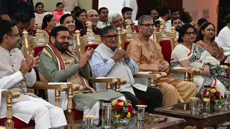 CM Nayab Saini attends West Bengal Day at Haryana Lok Bhavan