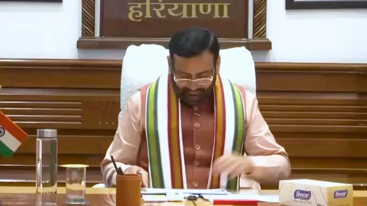 CM Nayab Saini chairs Quality Assurance Authority meet in Chandigarh