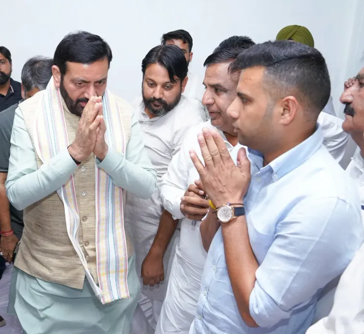 CM Nayab Saini Condoles Death of Ambala BJP Chief's Father