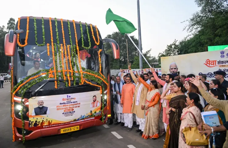 CM Nayab Saini Flags Off Digital Creators for Seva Sankalp Abhiyan