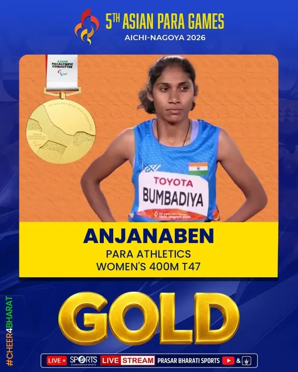 CM Nayab Saini Hails India's Asian Para Games 2026 Medal Winners
