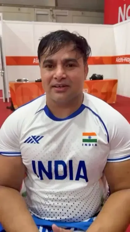 CM Nayab Saini hails Sonipat's Ashok Malik silver at Asian Para Games