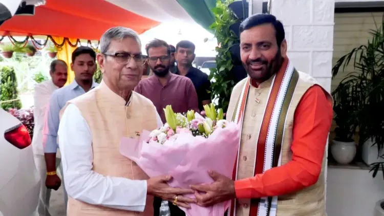 CM Nayab Saini Hosts Governors and Union Ministers at Chandigarh Residence