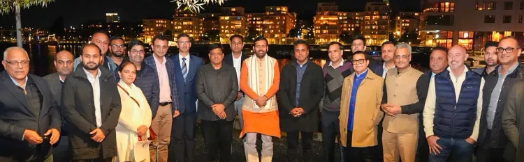 CM Nayab Saini in Sweden to Draw Investment for Haryana