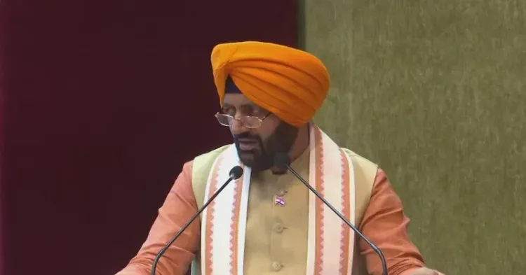 CM Nayab Saini Live at Panchnad Shodh Sansthan, Chandigarh