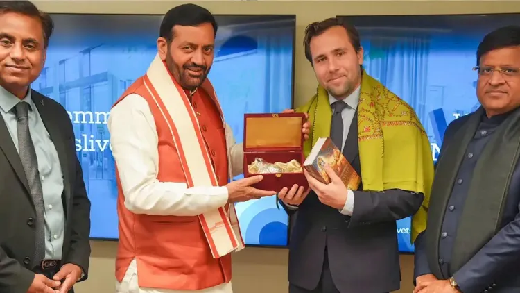 CM Nayab Saini meets Sweden's trade minister, pitches Haryana's 18 dry ports