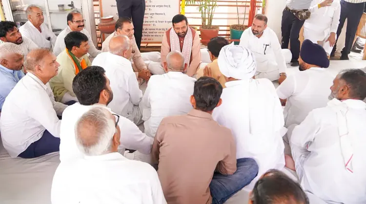 CM Nayab Saini Offers Condolences in Kurukshetra