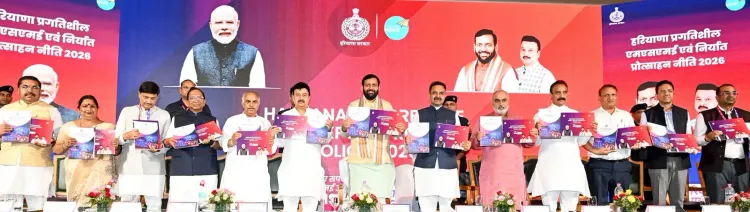 CM Nayab Saini Pitches Haryana as India's Enterprise Hub