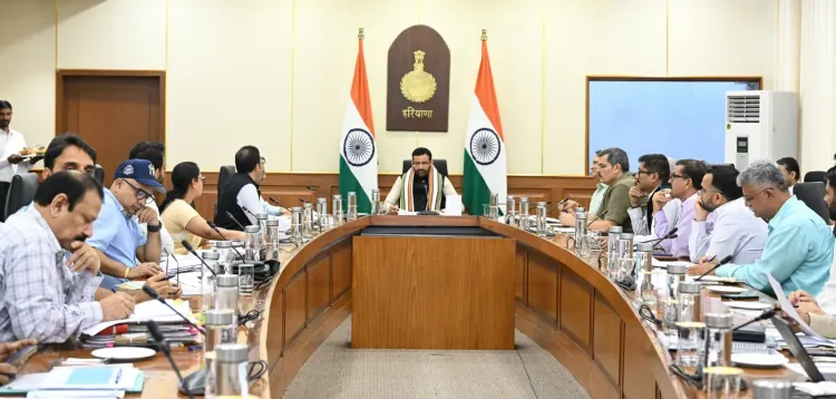 CM Nayab Saini Reviews 12 Projects Worth ₹75 Crore in Haryana
