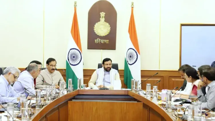 CM Nayab Saini Reviews Haryana Vision-2047 Farm Action Plan
