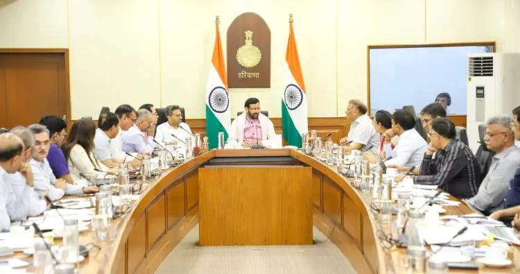 CM Nayab Saini Reviews Haryana Vision 2047 Farm Roadmap