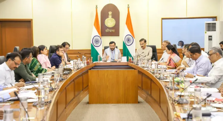CM Nayab Saini Reviews Haryana Vision-2047 Water Plan