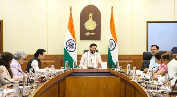 CM Nayab Saini Reviews Water, Sewerage Projects in Chandigarh