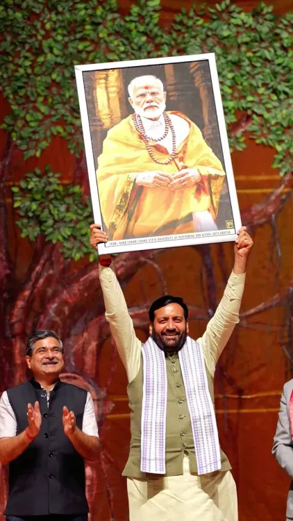 CM Nayab Saini watches 'Shunya Se Shikhar Tak' tribute play