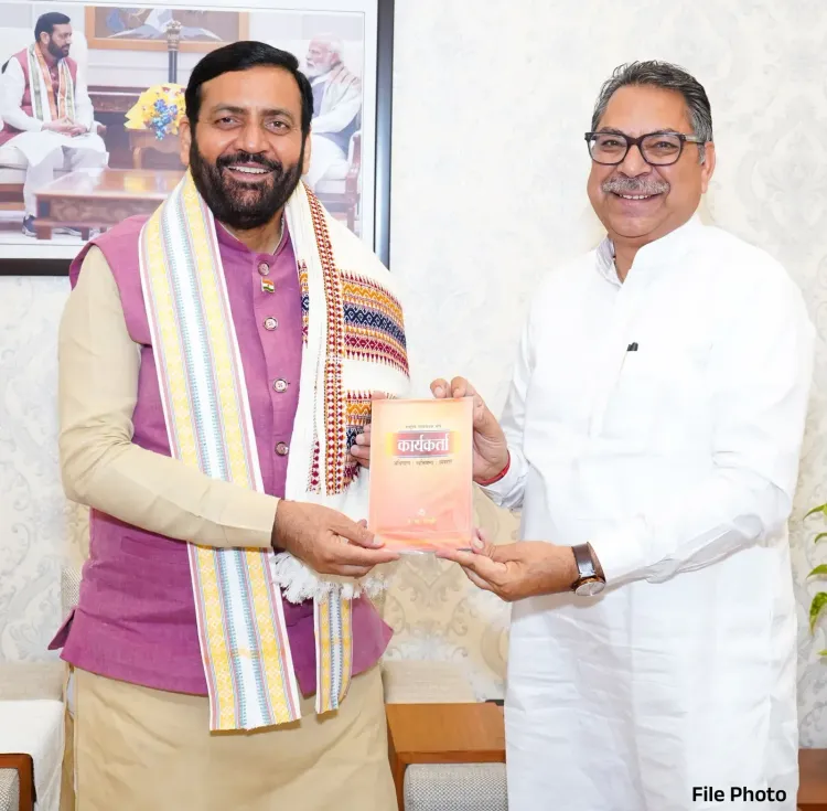 CM Nayab Saini Wishes BJP's Dr Satish Poonia on Birthday