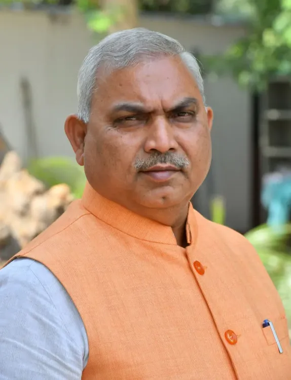 CM Nayab Saini Wishes BJP's Shiv Prakash on Birthday