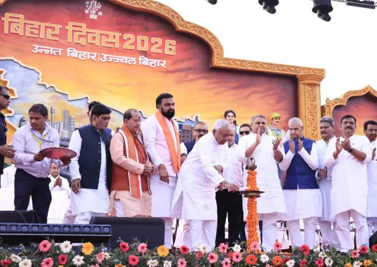 मुख्यमंत्री नीतीश कुमार ने बिहार दिवस समारोह का भव्य उद्घाटन, तीन दिवसीय उत्सव की शुरुआत