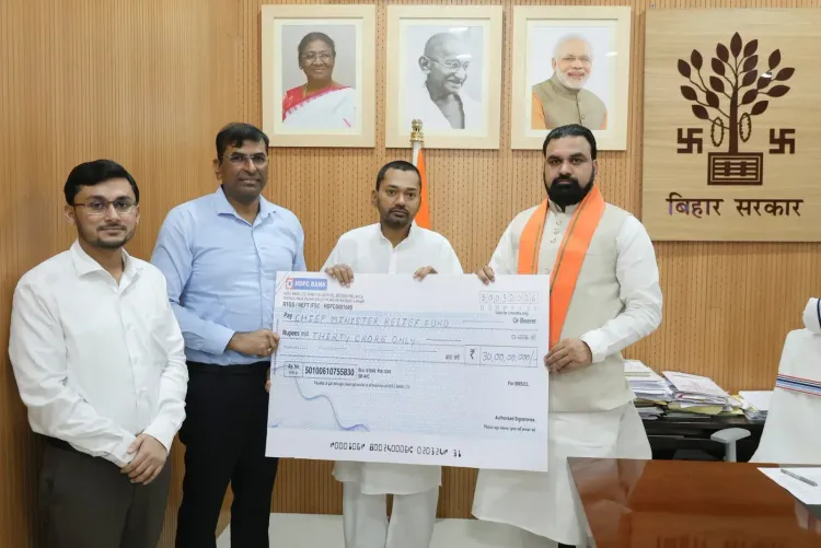 CM Nitish Thanks BMSICL for Disaster Relief Fund Aid