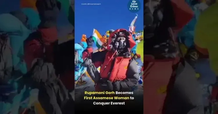 CM Office Assam Hails Rupamoni Gorh, First Assamese Woman on Everest