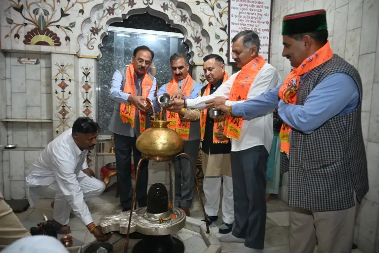 CM Office HP Offers Prayers at Shimla's Shri Ram Mandir