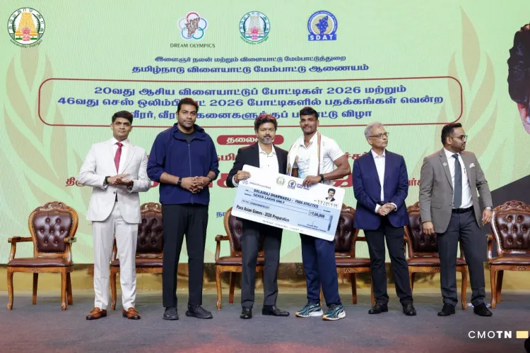 CM Office TN announces ₹75 lakh for para gold medallist Solairaj
