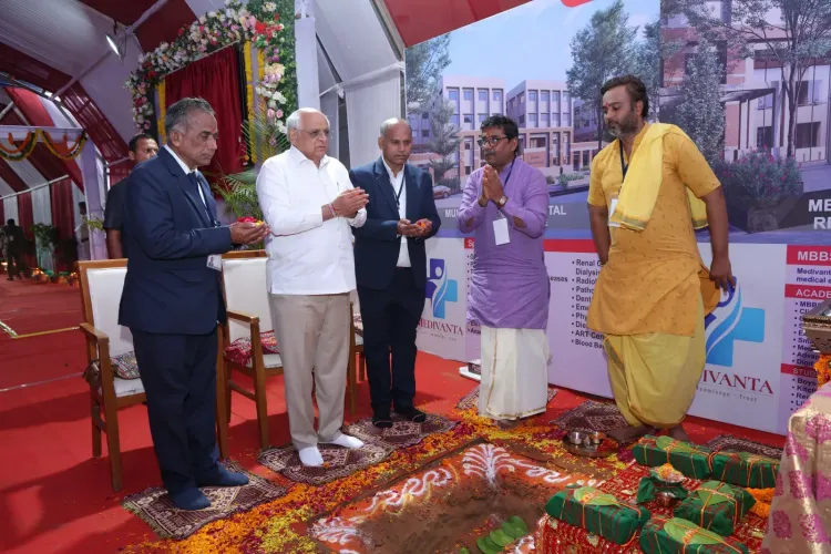 CM Patel breaks ground for Medivanta Medical College in Banaskantha