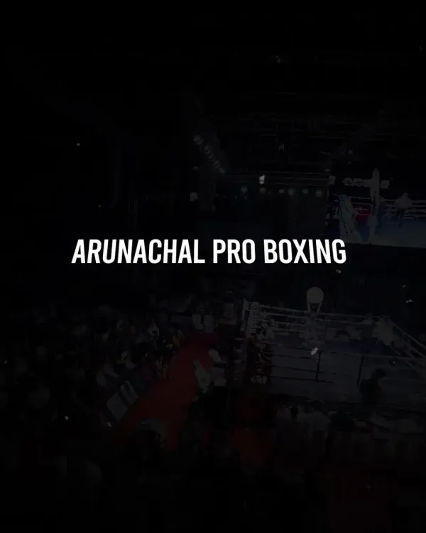 CM Pema Khandu at APB Season 4 Boxing Event