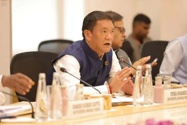 CM Pema Khandu at NITI Aayog's First NE States Interaction