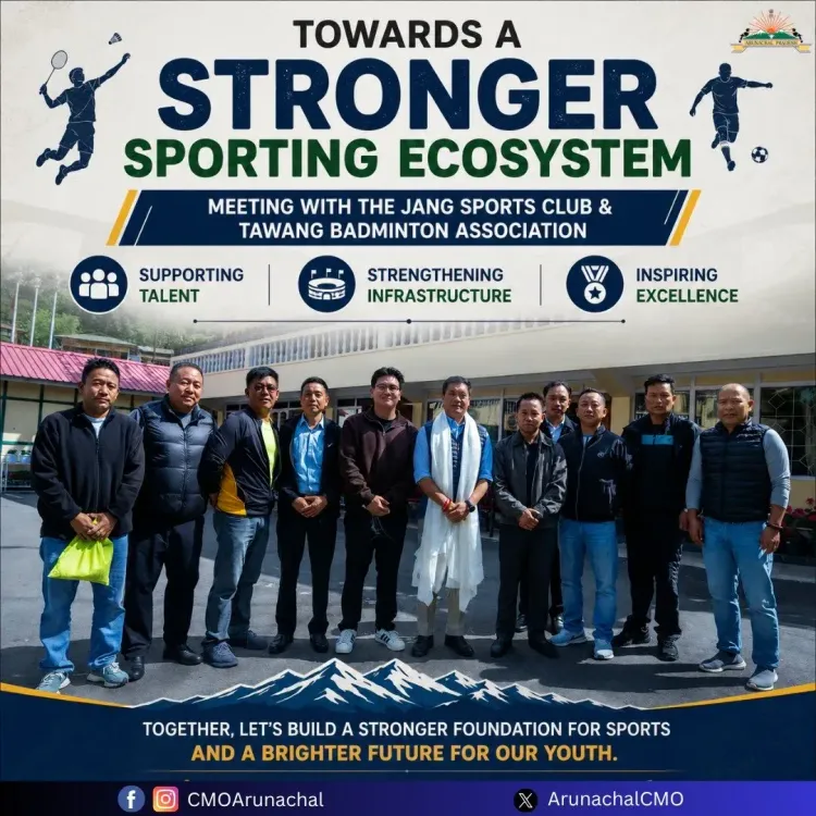 CM Pema Khandu backs Tawang badminton tourney, sports push