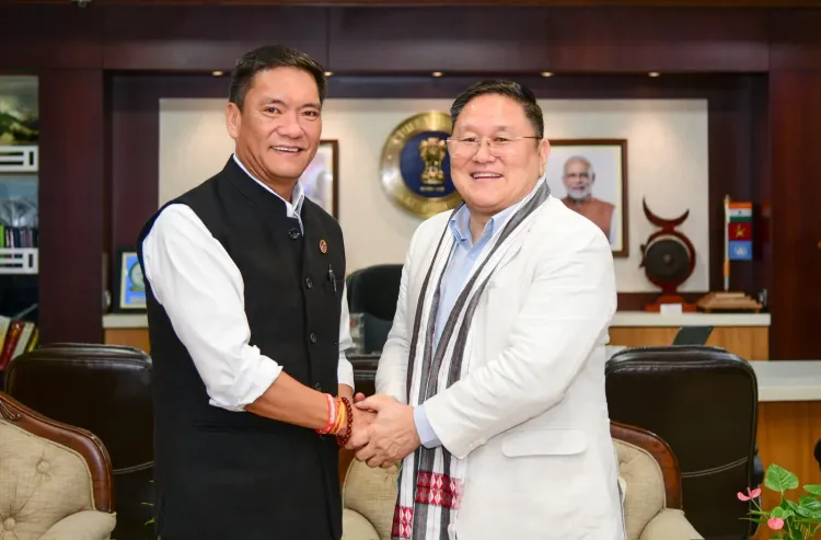 CM Pema Khandu Bids Farewell to Retiring IAS Secretary Komkar Dulom