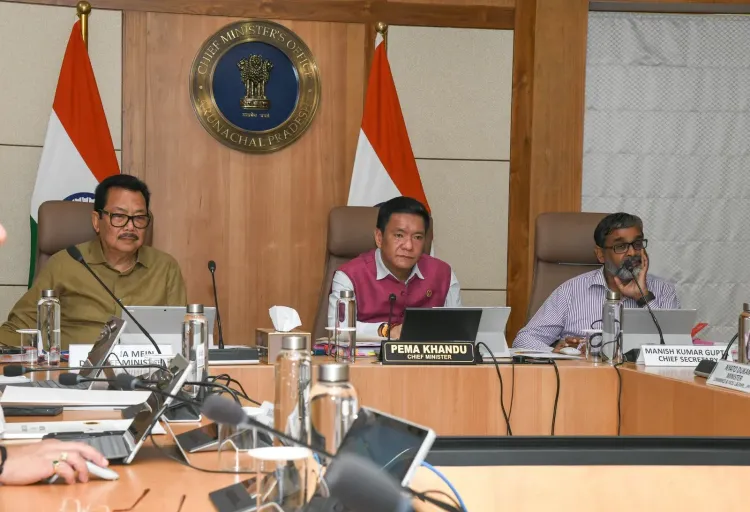 CM Pema Khandu Chairs Cabinet Meet Focused on People's Welfare