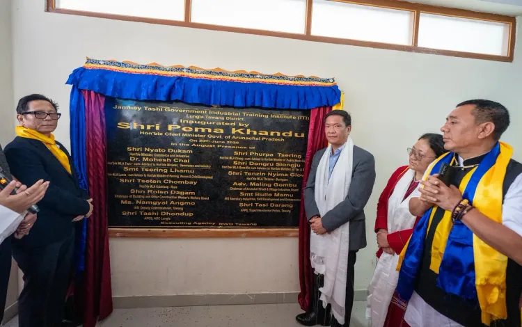 CM Pema Khandu Dedicates Jambey Tashi ITI to Arunachal Youth