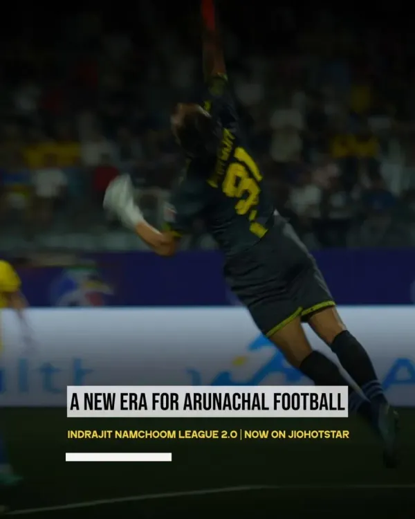 CM Pema Khandu flags off INAL 2026 football league in Arunachal