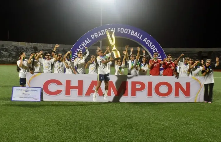 CM Pema Khandu Hails Monyul FC, Champions of Inaugural Arunachal Women's League