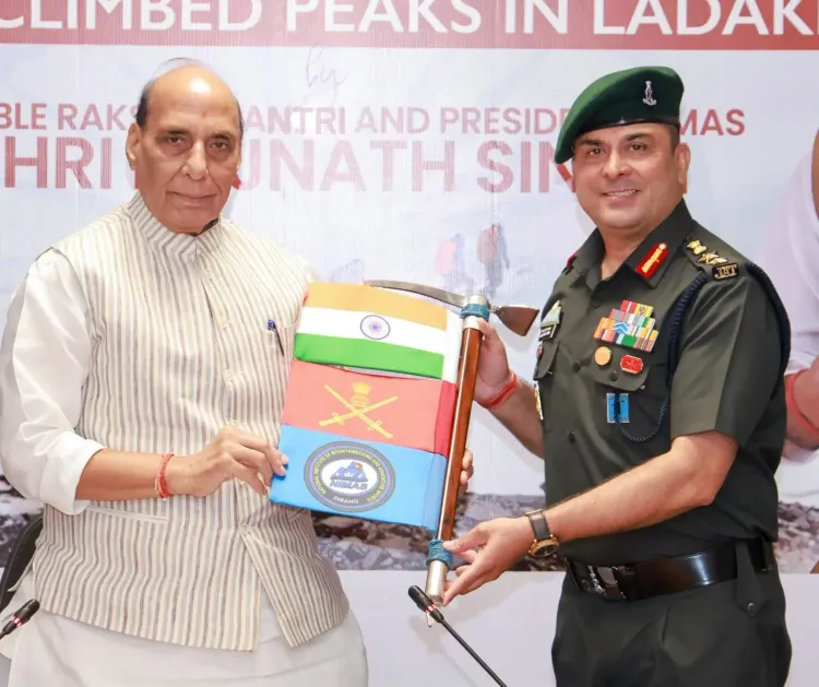 CM Pema Khandu hails NIMAS team's 20-peak Ladakh climb