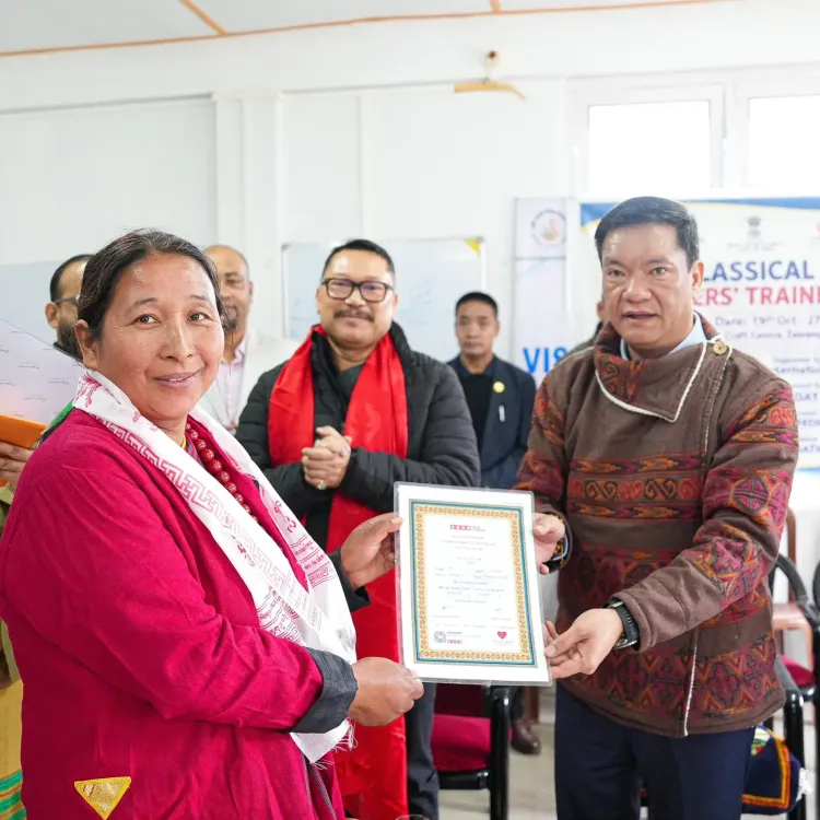 CM Pema Khandu hails Usha Silai School teachers in Tawang