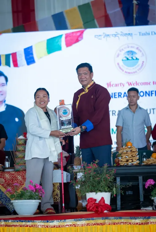 CM Pema Khandu Honours Monpa Achievers at MMT's 3rd General Conference
