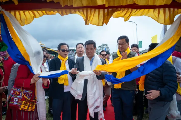 CM Pema Khandu Inaugurates Jan Kalyan Shivir at Lungla