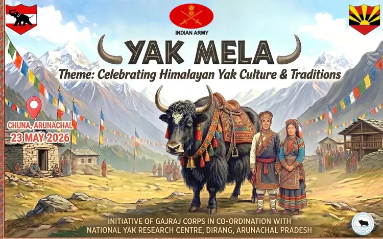 CM Pema Khandu lauds Gajraj Corps' Yak Mela 2026 at Chuna High Ground