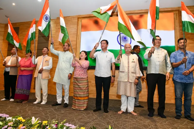 CM Pema Khandu launches Har Ghar Tiranga in Itanagar