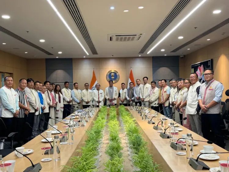 CM Pema Khandu meets Nyishi Elite Society leadership